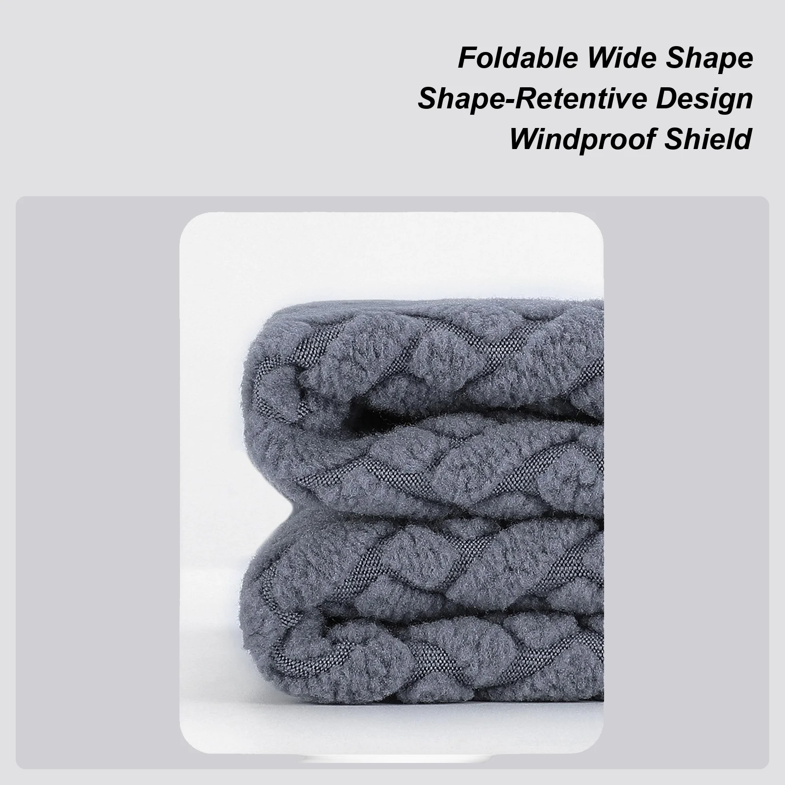 

Winter Neck Gaiter Thermal Face Protector Windproof Neck Warmer Scarf For Cycling Mountaineering Fishing Running Riding