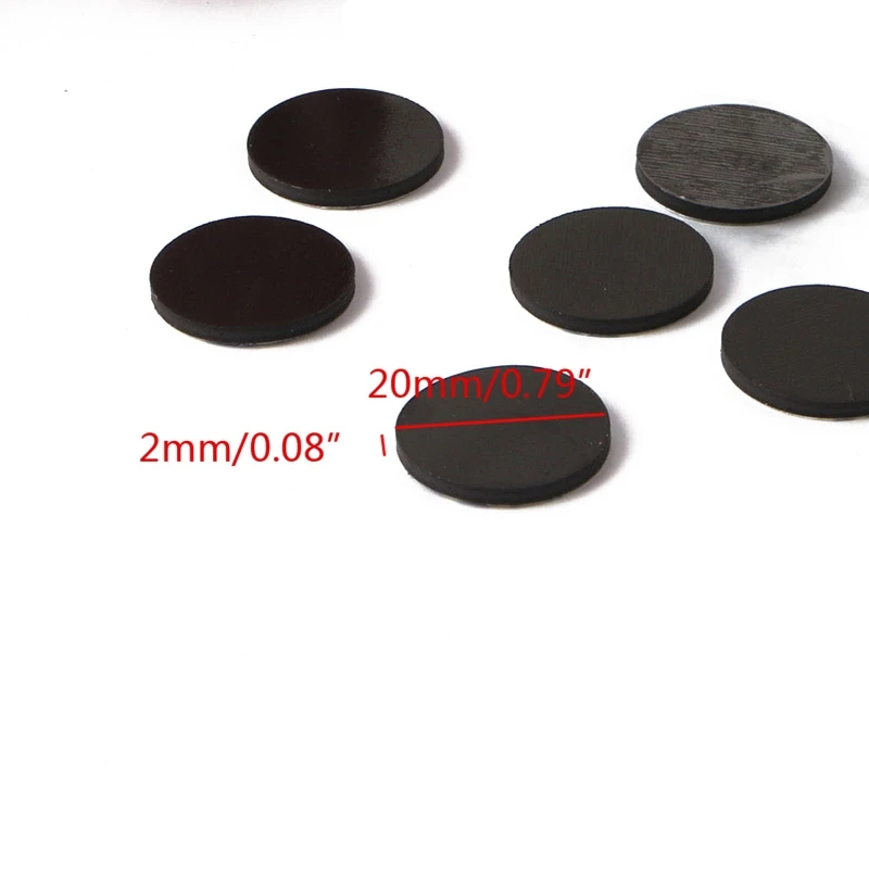 E5BE Flexible Self Adhesive Magnets for Crafts Small Sticky Magnetic Dots are Alternative to Magnetic Tape Strip and Stickers