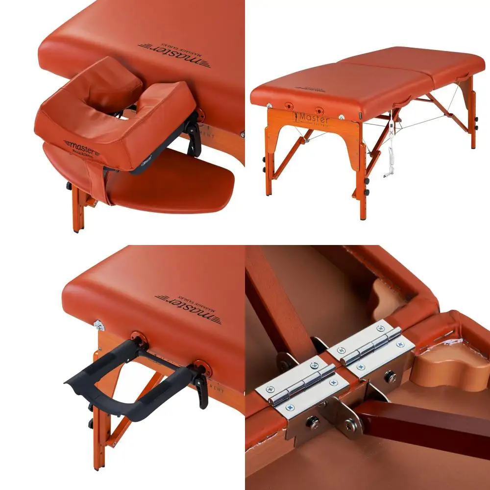 

Portable Massage Table with Built-In Heating Pads and Therma Top for Estheticians and Massage Therapies