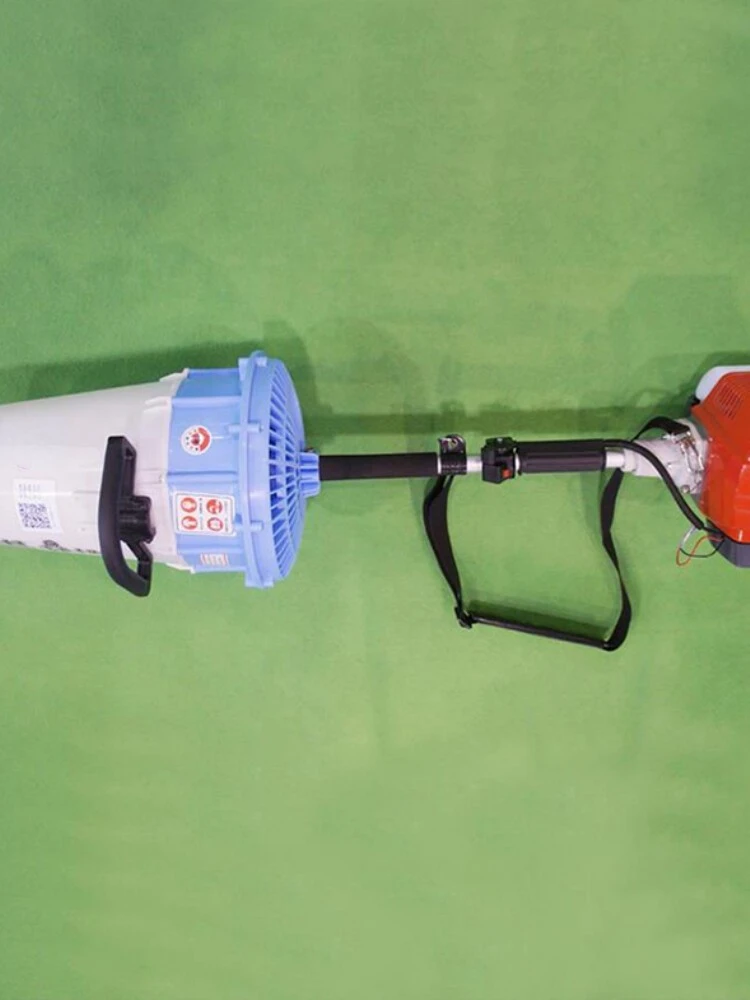 Portable new side mounted gasoline four stroke citrus, grape, grapefruit, apple orchard spraying gun, air delivery spray