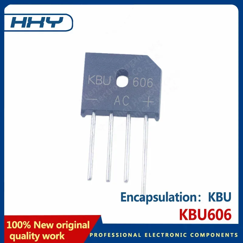 10PCS KBU606 Packag…