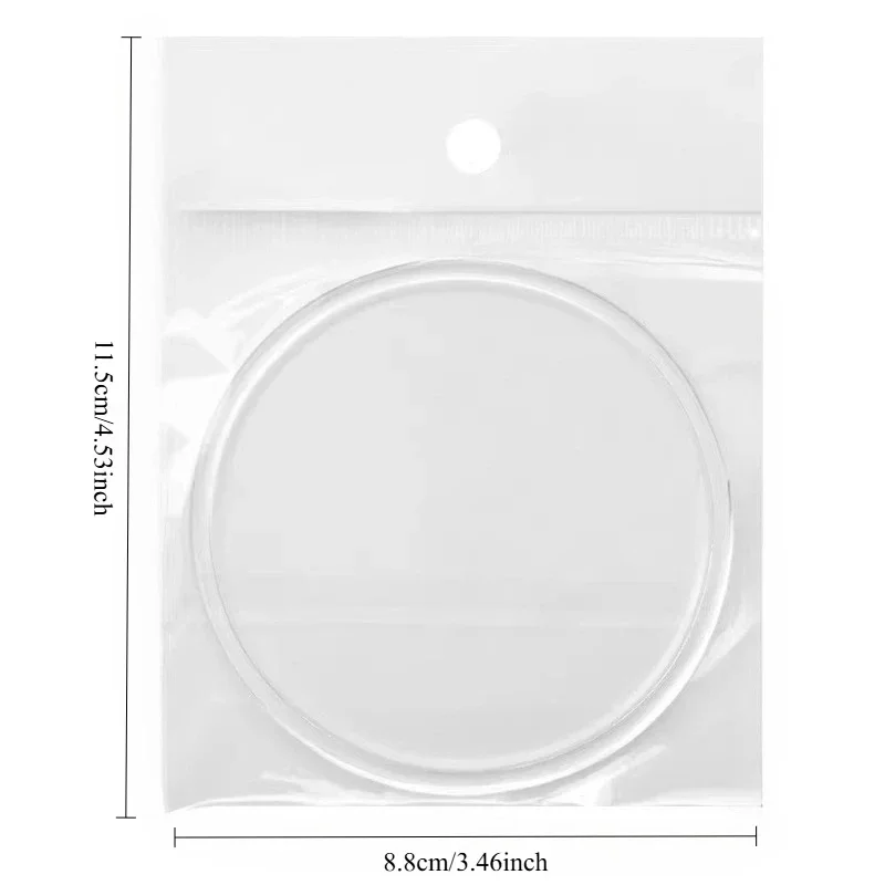 Premium Silicone Forehead Pad for Eyelash Extensions, Anti-Static Lash Glue Holder Pallet, Professional False Lashes Stand Tool