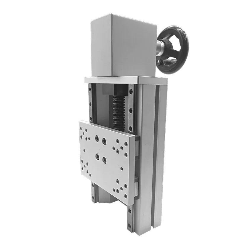 Precision Manual Lift Table Manual Linear Module Slide Table with Position Display
