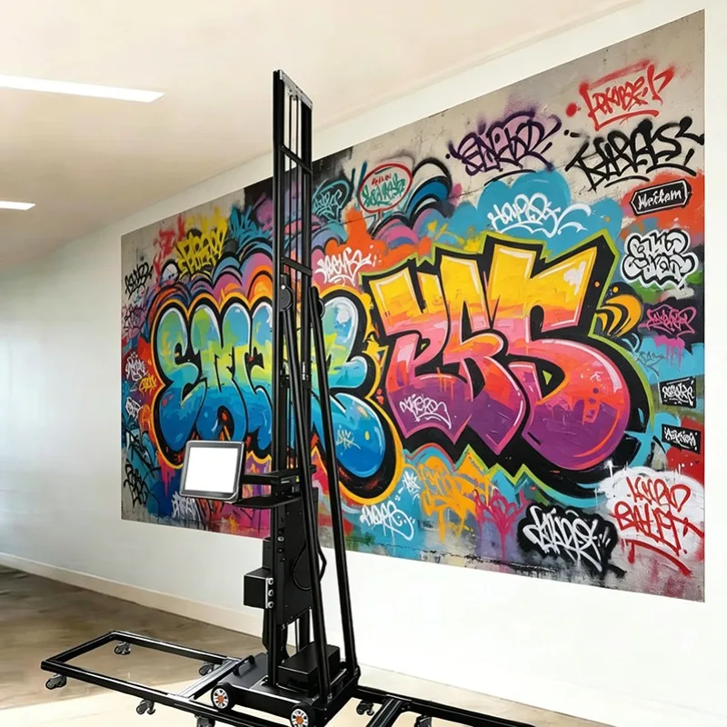 Robust Vertical Printing System, Professional Wall Printer Designed for Continuous High Volume Production
