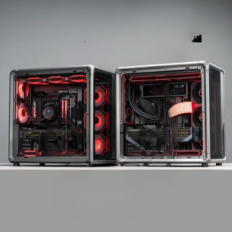 No graphics card host, full desktop DIY game computer
