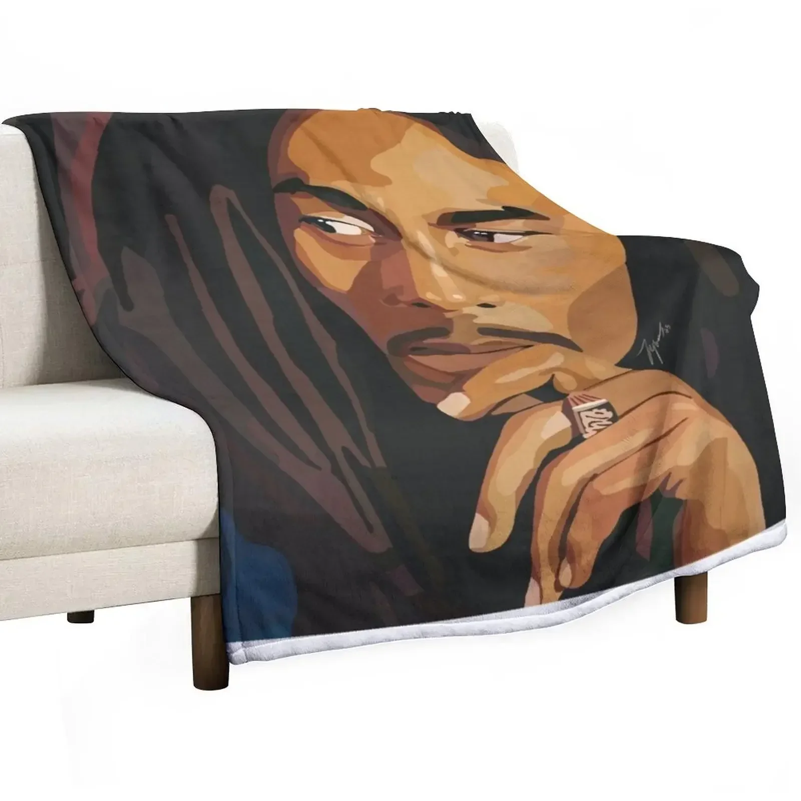 

Legend - The Best of Bob Marley and the Wailers Throw Blanket Plaid on the sofa Kid'S Blankets