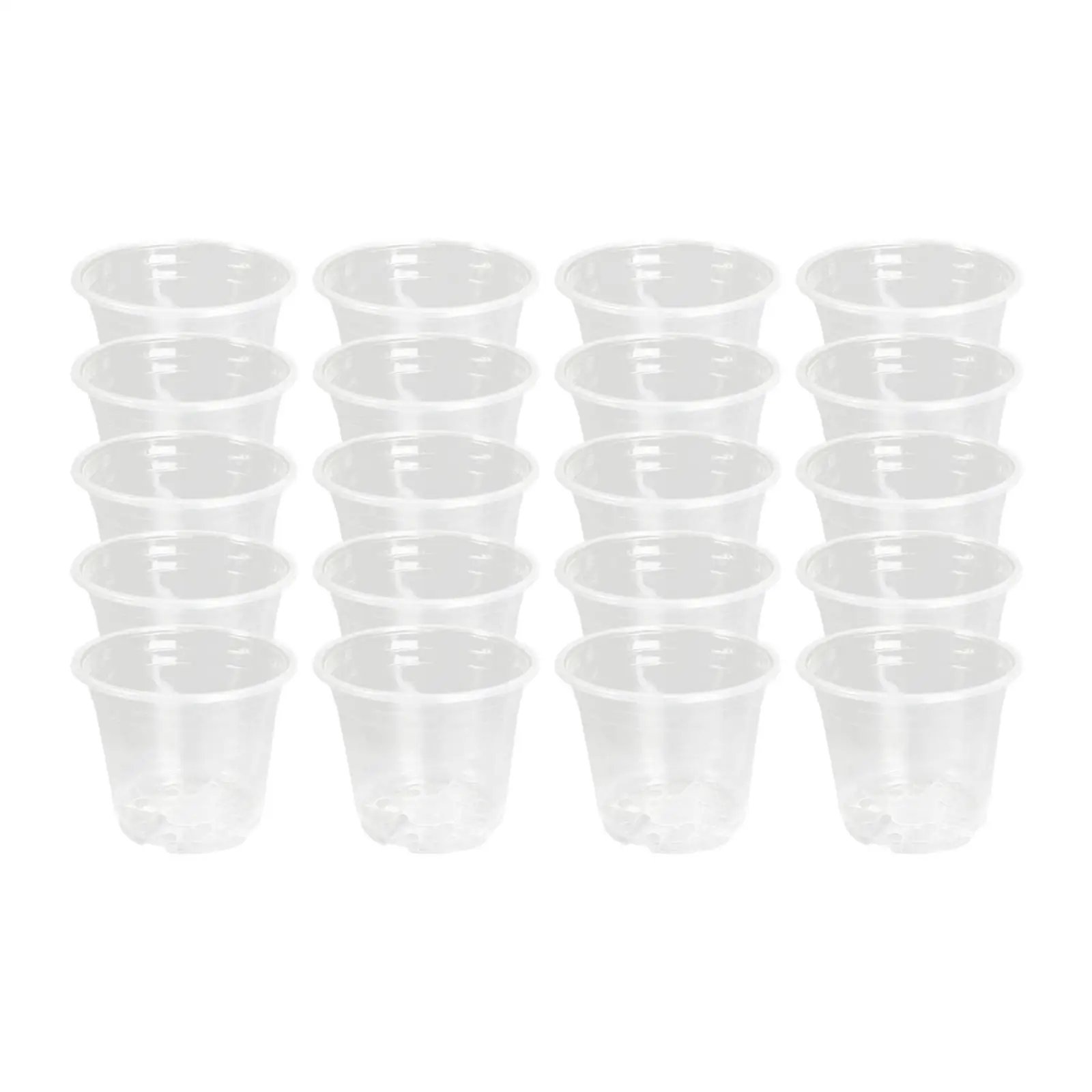 20pcs Plant Containers, Plant Propagation Containers with Transparent Roots, for