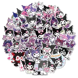 10/30/50PCS Cute Kuromi Cartoon Sticker Pack Waterproof DIY Laptop Phone Case Kawaii Sanrio Anime Stickers Decals Wholesale