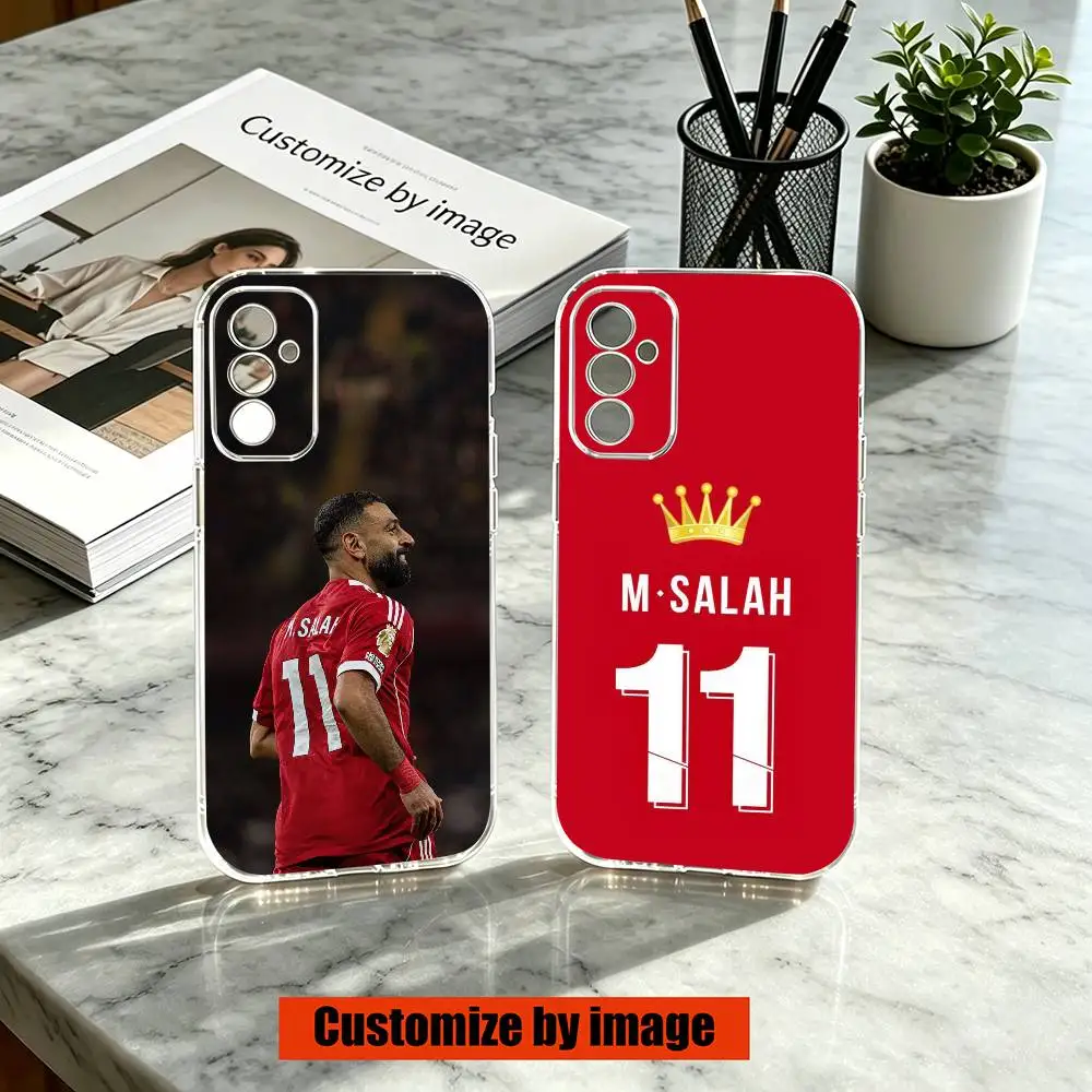 

Football Star 11 Mohamed-d Salah Phone Case For SamsungA10,12,20,21S,30,31,40,50,51,52,70,71 Transparent Cover