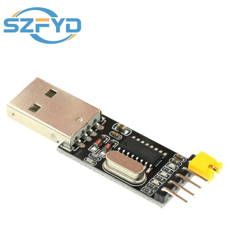 Преобразователь USB в TTL модуль UART CH340G CH340 3,3 В 5 В переключатель для Stm Esp32 Respberry Pi Arduino