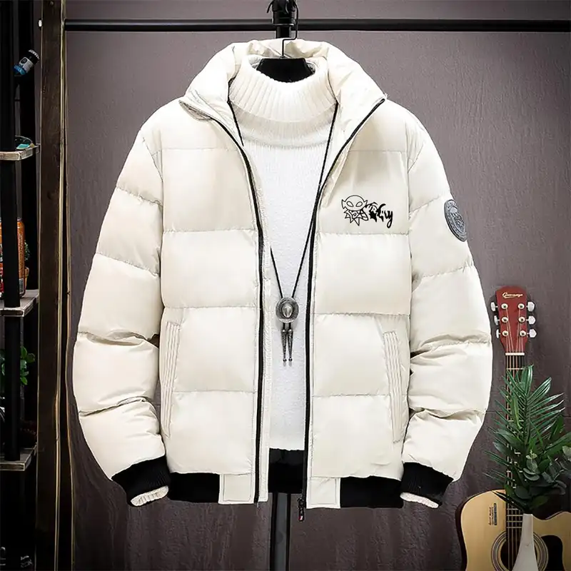 Winter Coat Men 2026 New Thick Warm Bomber Jackets Puffer Jackets Parkas Down Coats Waterproof Casual Fashion Mens Winter Jacket - Image 2
