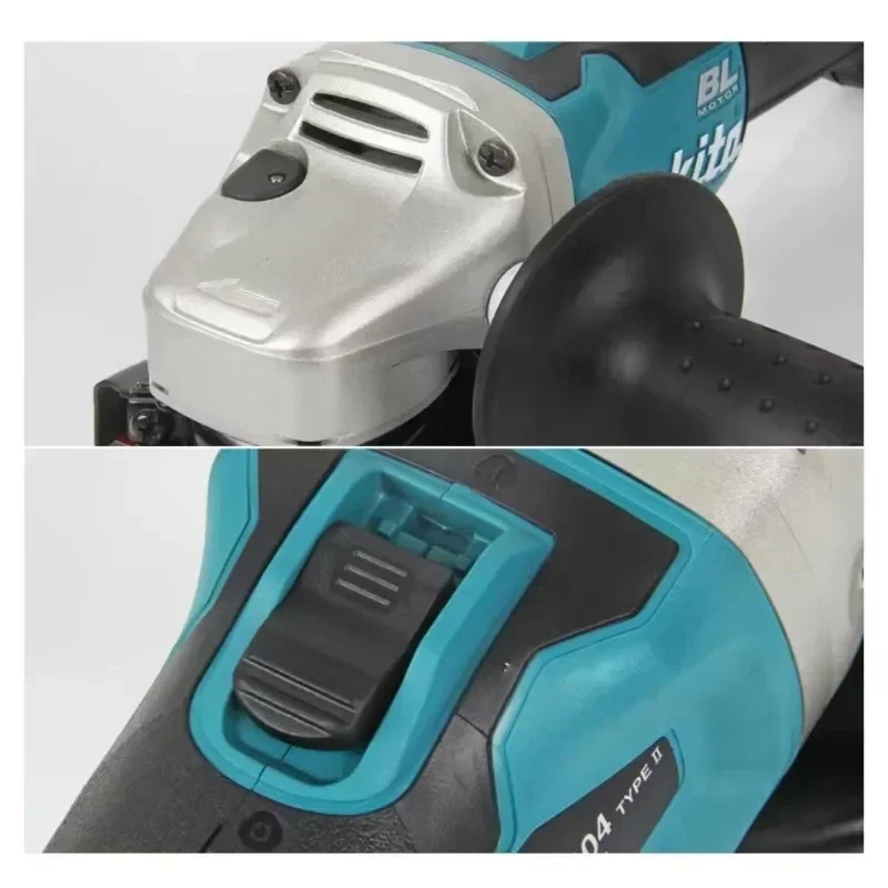 Imagem -02 - Makita 18v Dga404 Lítio Brushless Rebarbadora Elétrica Recarregável Máquina de Corte Máquina de Polimento de Alta Potência