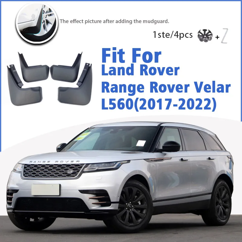 Mudguard For Land Rover Range Rover Velar 2017-2022 L560 Mudflaps Mudguards Car Accessories Auto Styline Splash Guard Fender