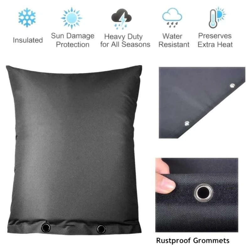 Q5WD Wind Resistant Heavy Duty 5 Layer Reinforced Outdoor Faucet Guard Cover for Reliable Freeze Proof Down to 5F