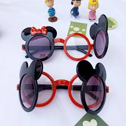 Children's Minnie Sunglasses Kids Mickey Flip Shape Glasses Boys And Girls Sunglasses Sunglasses Cute Glasses Frames