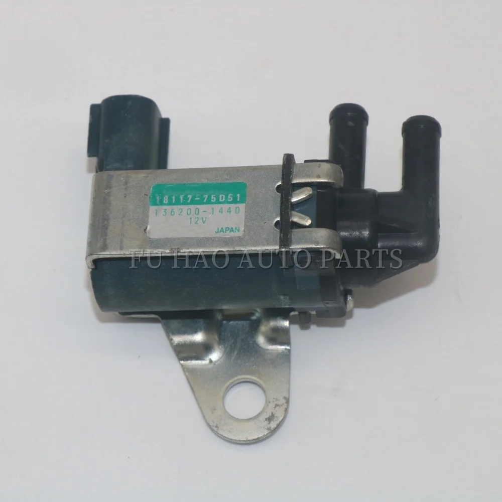 

18117-75D51 136200-1440 Vacuum Switching Valve VSV for Suzuki Jimny Alto Cappuccino Carry Truck Cervo Every