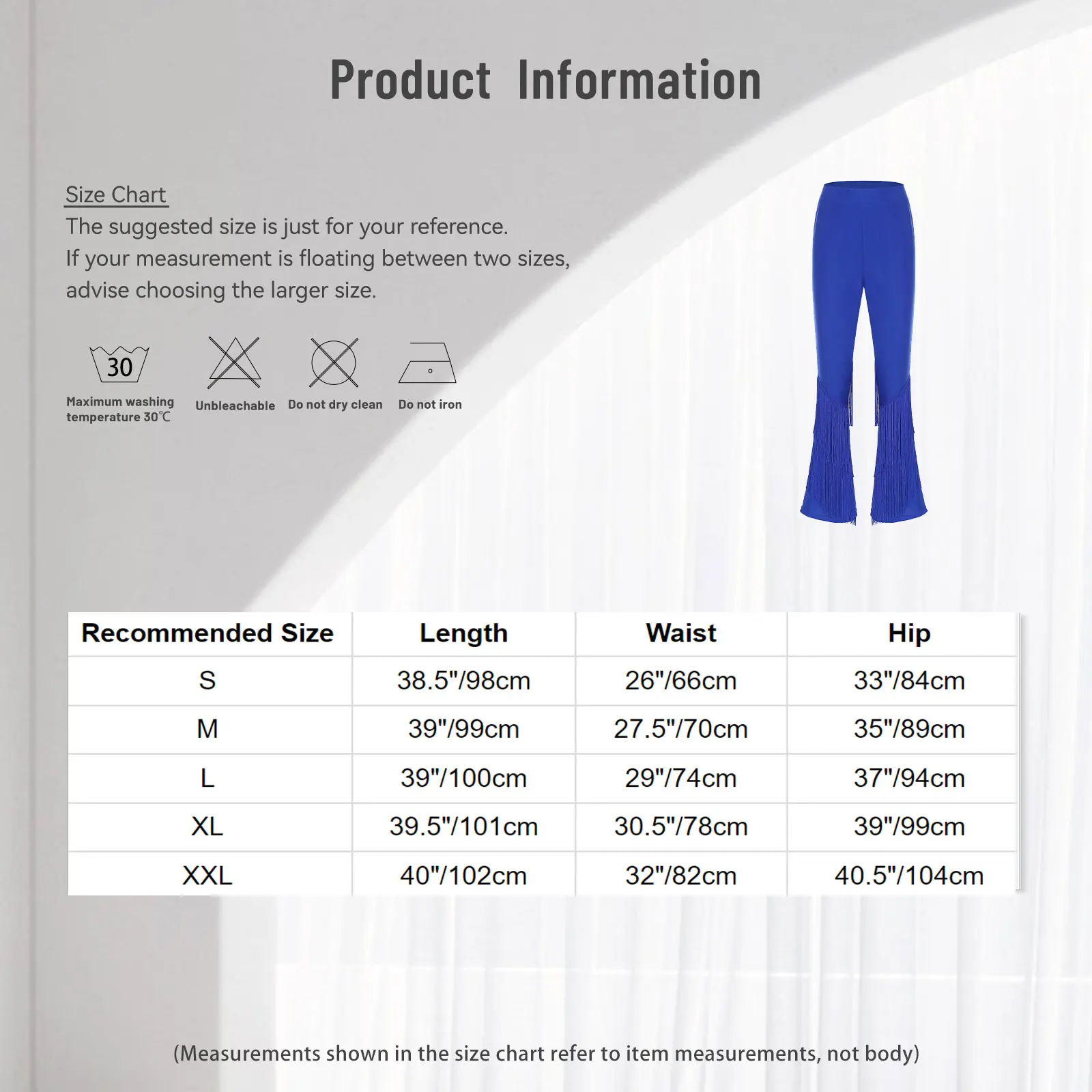 سراويل نسائية أنيقة للتدريب على الرقص اللاتيني، وضع شرابة استراتيجية وميزات مريحة، ملابس رقص رومبا اللاتينية