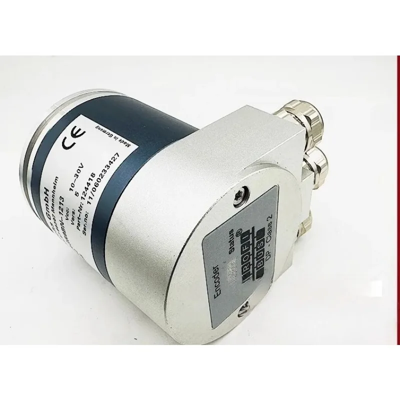 203P32 is an absolute value encoder supporting PROFIBUS-DP (DP) communication, model J304K43, used for precise position feedback