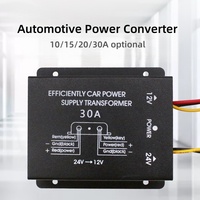 24V To 12V Automotive Power Converter 10A~30A Car Accessories Step Down Module Adapter Efficiently Car Power Adapter Power Buck
