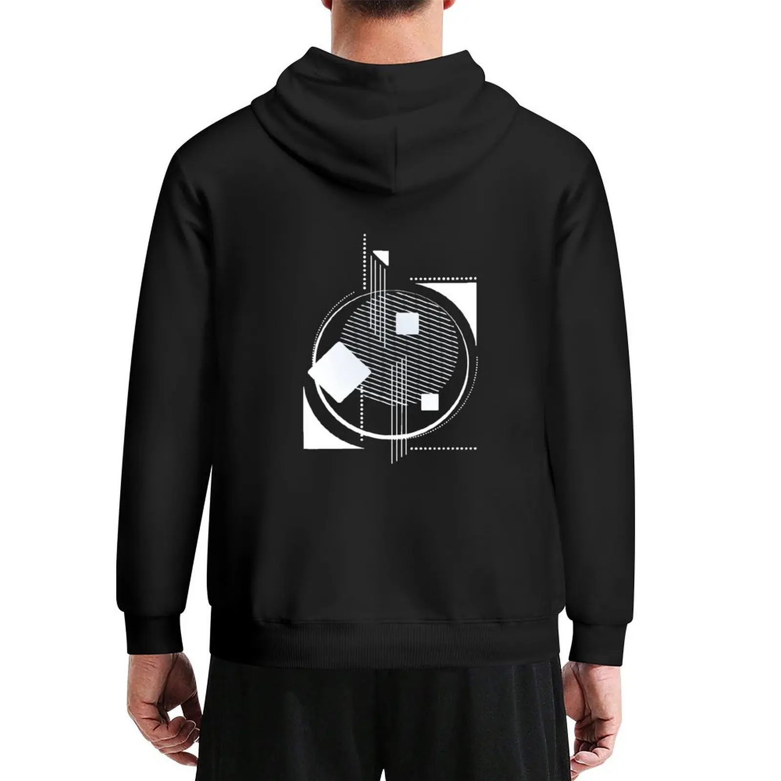 

Geometric Abstract nordic black and white Hoodie anime clothes fashion men korean style clothes new in hoodies & sweat-shirt
