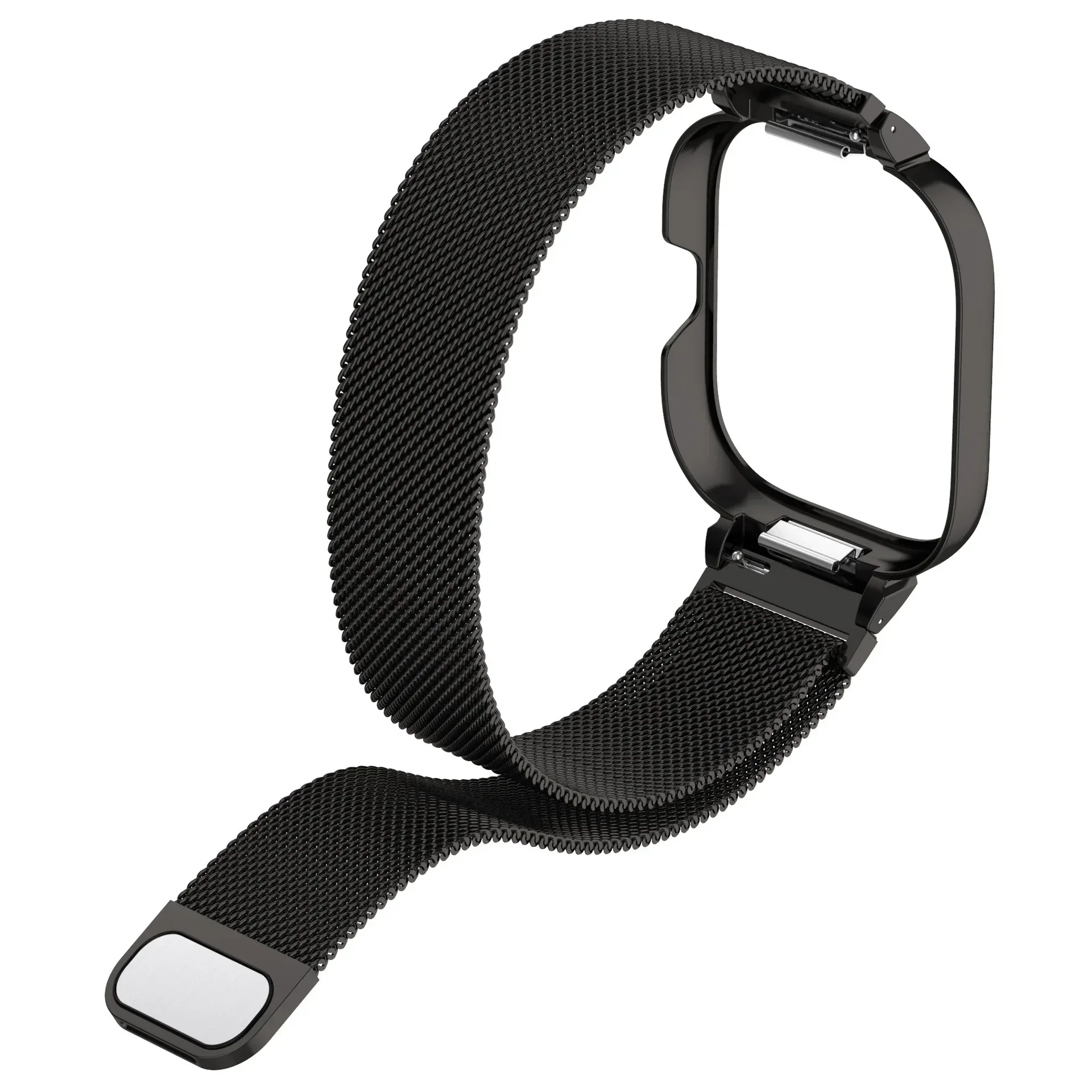 Case+Strap Kit For Redmi Watch 4 Milanese Magnetic Loop Bracelet Wristband For Redmi Watch 4 Stainless Steel Protective Shell