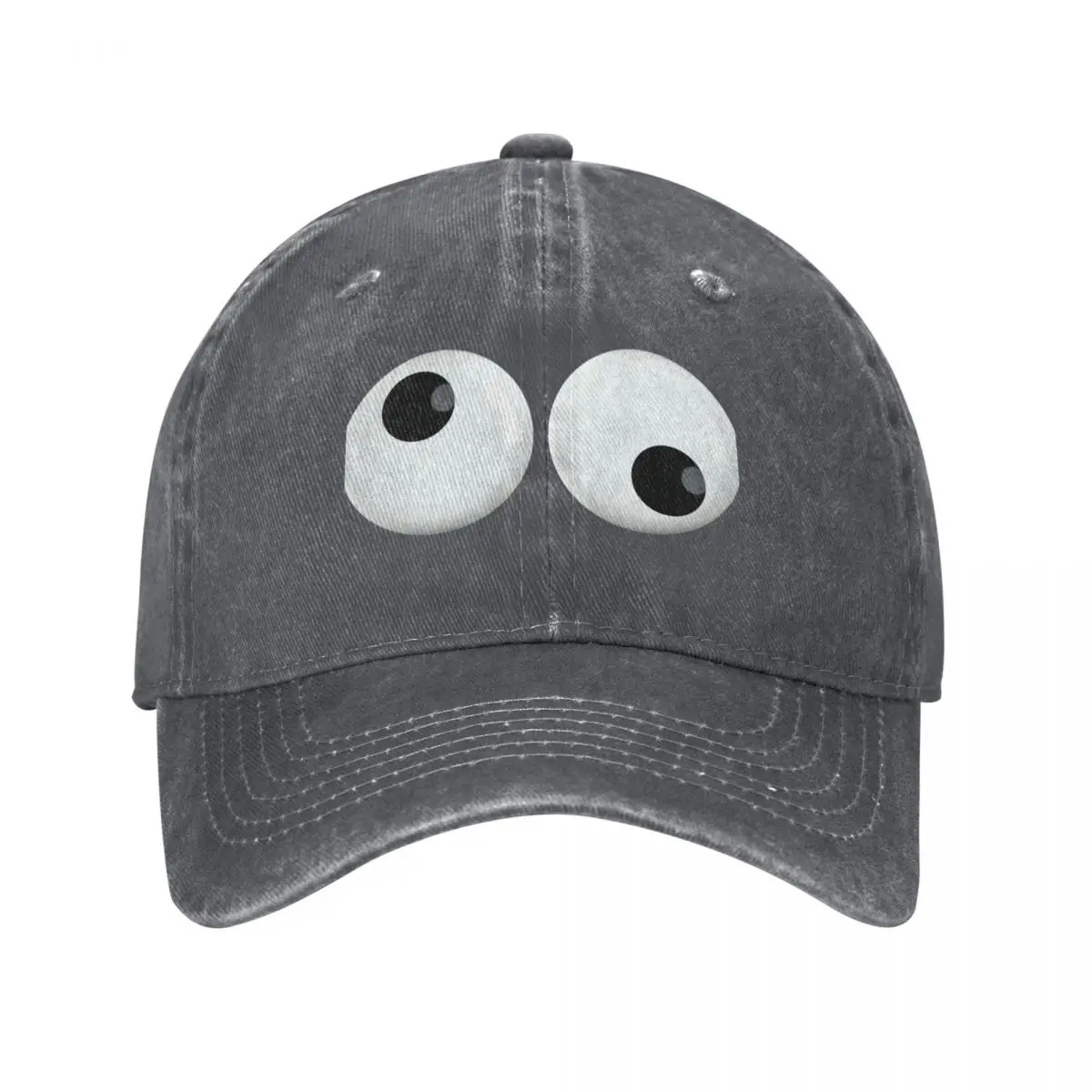 Googly Eyes (jumbled version) Baseball Cap derby hat Uv Protection Solar Hat For Women 2025 Men's