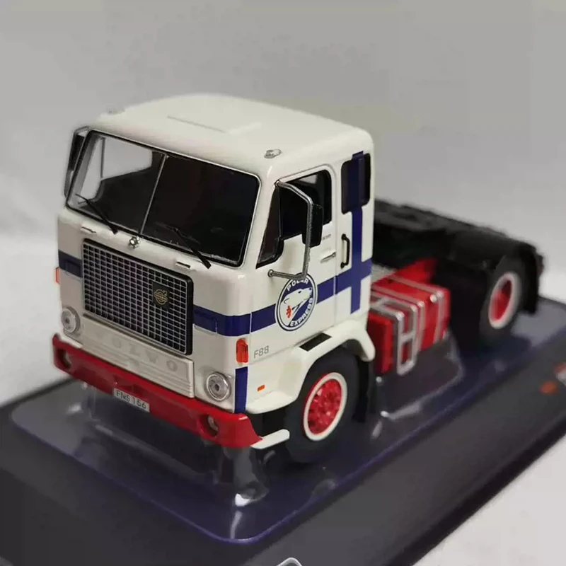 IXO 1:43 Scale F88 1971 Trailer Head Alloy Trailer Truck Car Model Diecast Toy Collectible Ornament Souvenir Toys Cars