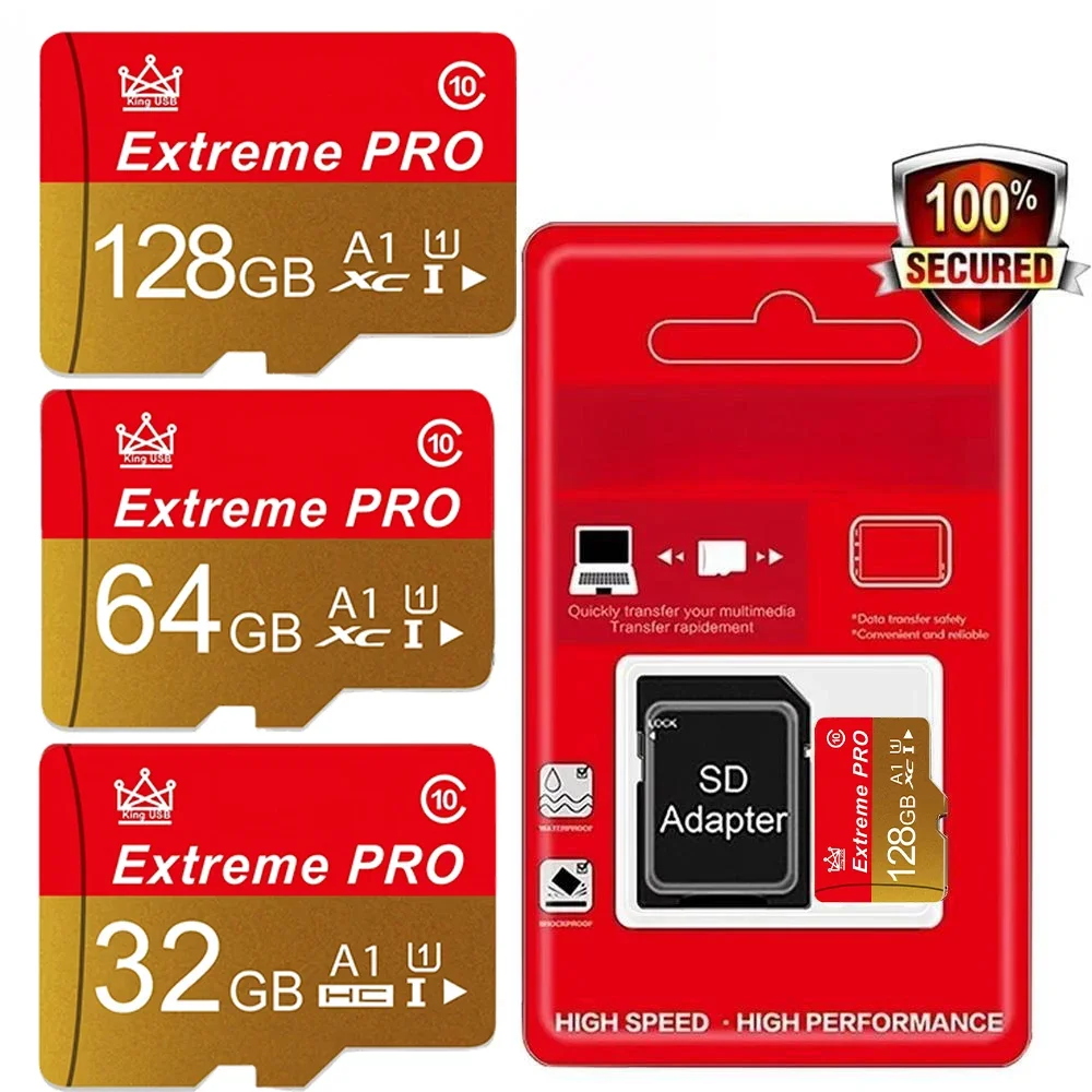 Memory Card 16GB 32GB Mini SD Card 64GB 128GB 256GB MiniSD Max Uitra C10 TF Card Cartao De Memoria for Mobile Phone Monitoring