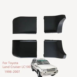 Car Running Board Side Step Bar Trim Cover Wrap Angle Cap for Toyota Land Cruiser LC100 1998 1999 2000 2001 2002 2003 -2006 2007