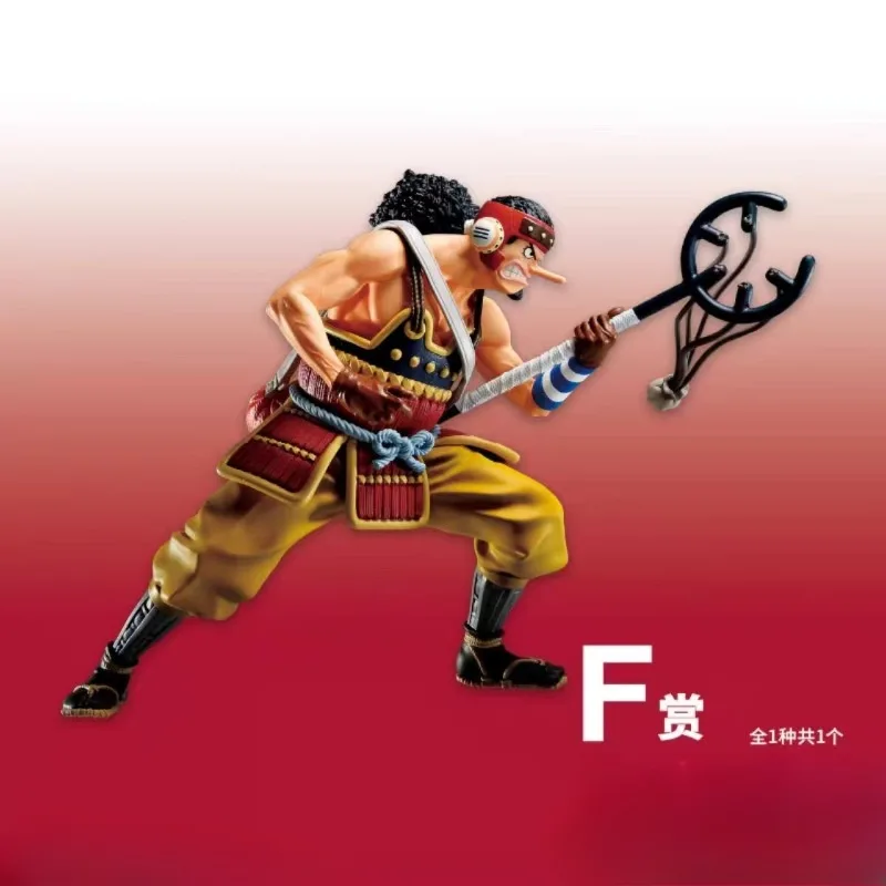 In Stock Bandai Original Banpresto One Piece Usopp F Prize Action Figures Anime Statues Model Dolls Kids Toys Festival Gifts AS - view 5