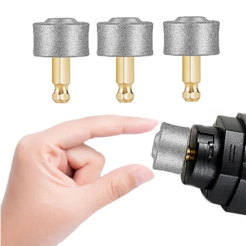 Cão moedor de unhas cabeça roda substituição trimmer elétrico clipper pet patas aliciamento pet moedor de unhas cabeça acessórios ferramentas
