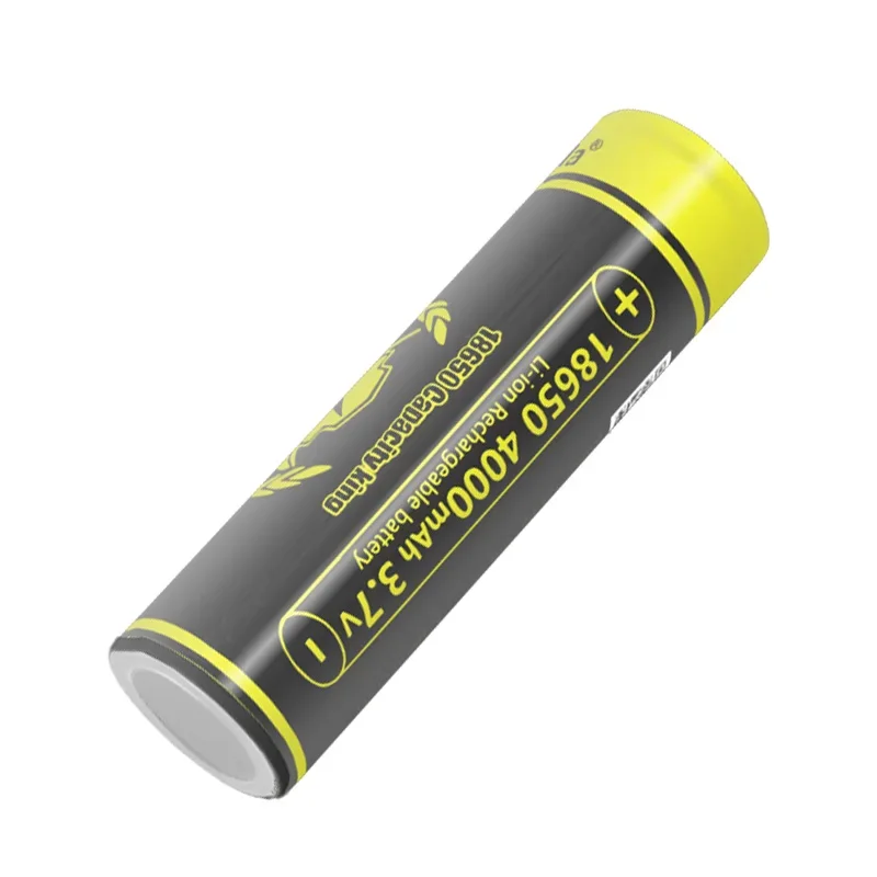 LiitoKala 18650 4000mAh Rechargeable Battery High Capacity 3.7V Li-ion Battery for Flashlight Headlamp Battery with PCB