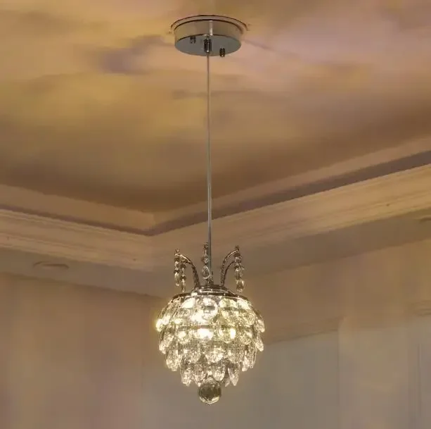 

Hanging Lamp for Dining Room Crystal Pendant Light Suspension Cord Modern Pendant Light Fixtures Contemporary Pendant Lights led