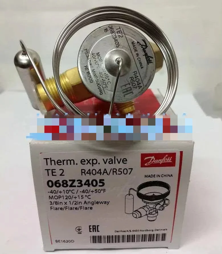 External Balance for Cold Storage Danfoss Expansion Valve TES2, R404 /068Z3403 3404 3411-60/75