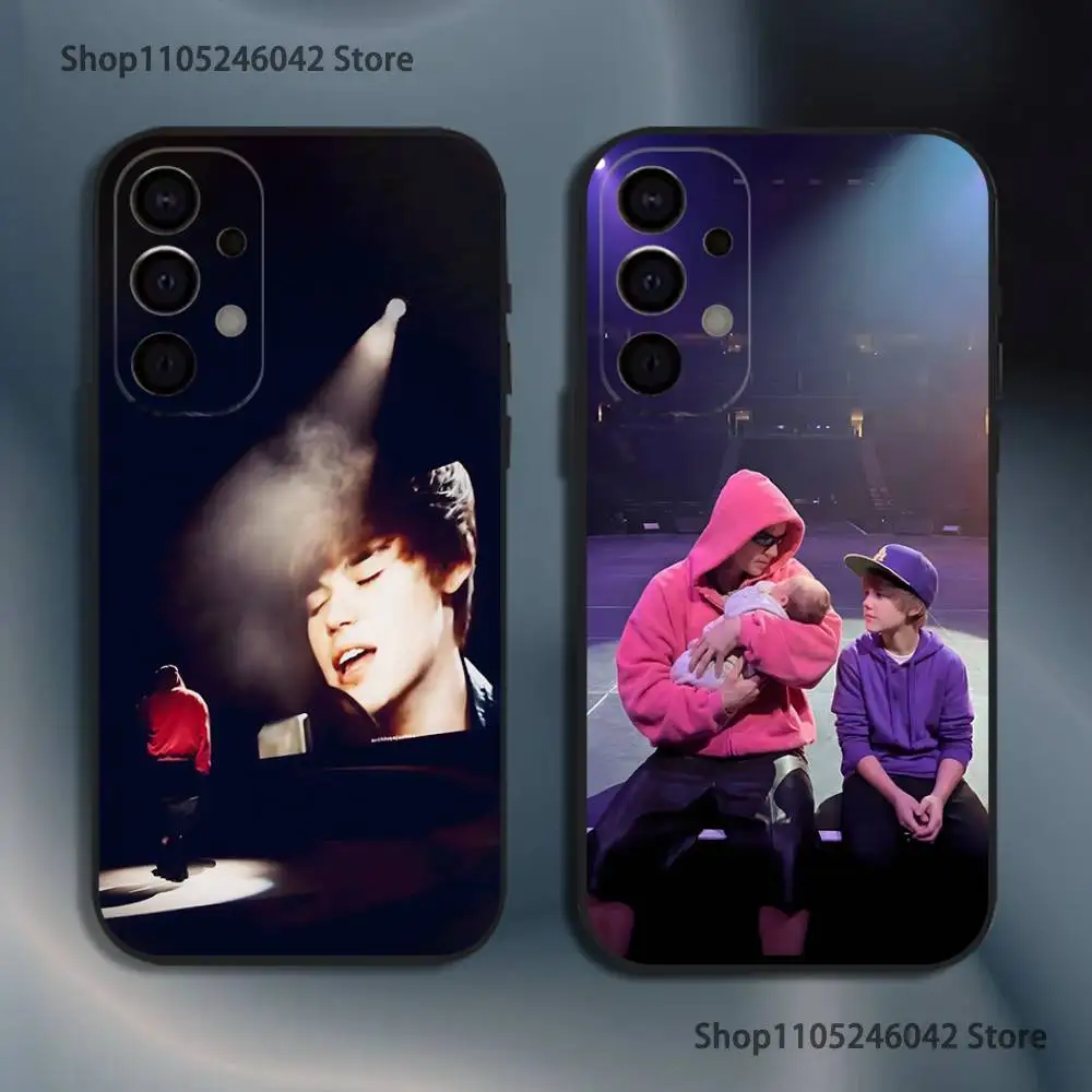 

Singer J-Justin B-BieberS For Samsung S26,S25,S24,S21,S22,S23,S30,Ultra,S20,Plus,Fe,Lite,5G Black Cover Phone Case