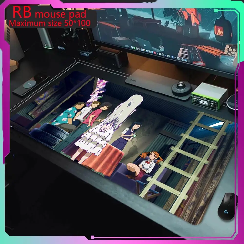 MousePad Anohana Mouse Pad Electronic game mouse pad is easy to use with anti slip and wear-resistant size suitable for desktop