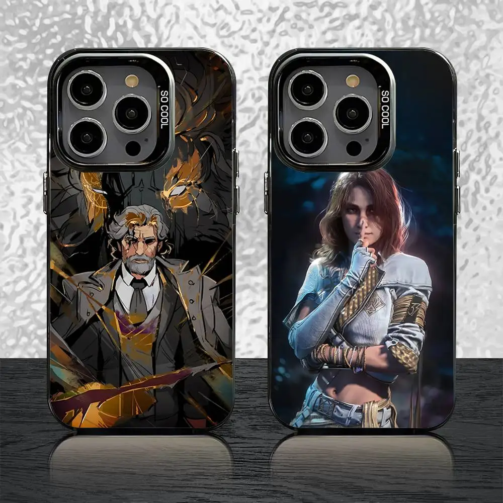 

Clair Obscur Expedition 33 Phone Case For iPhone 16,15,14,13,12,11,Pro,Max,Plus,Mini,SE Black Candy Matte Shockproof Cover