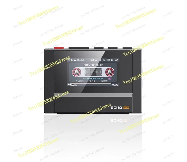 New Fiio Snowsky Echo Mini Wireless Bluetooth Mp3 Mini Walkman 8GB Custom Support Dsd Retro Portable Bluetooth Player Music Gift