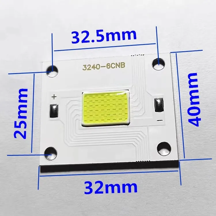 Diy fuente de luz en miniatura proyector lámpara Led 6 serie 7 paralelo 42 Uds Chip de alto brillo