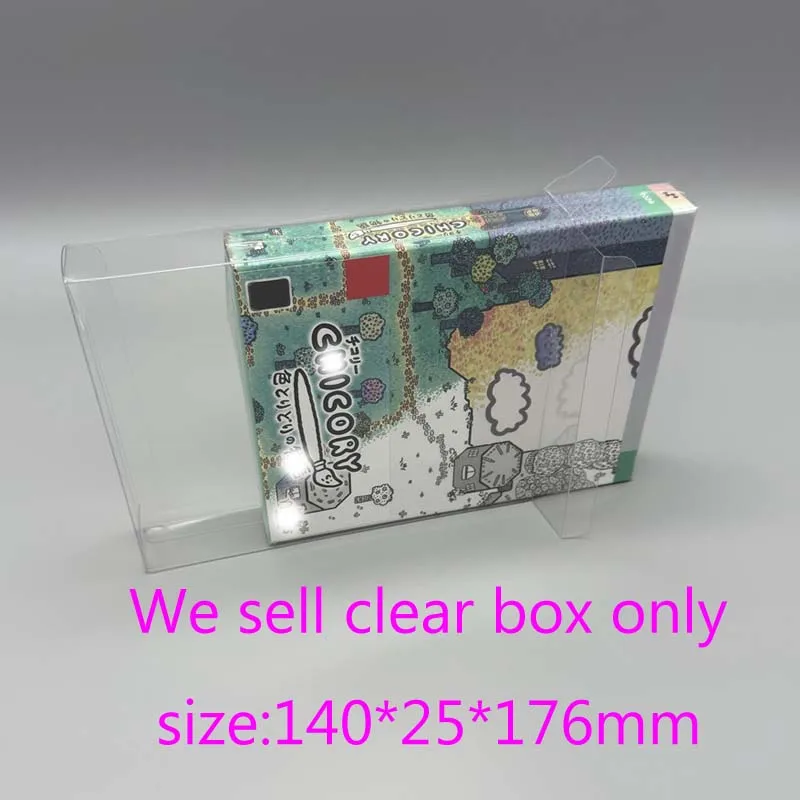 PET Box For SWITCH NS Chicory A Colorful Tale Nintendo Clear Replace Shell Collect Display Case Transparent Protector