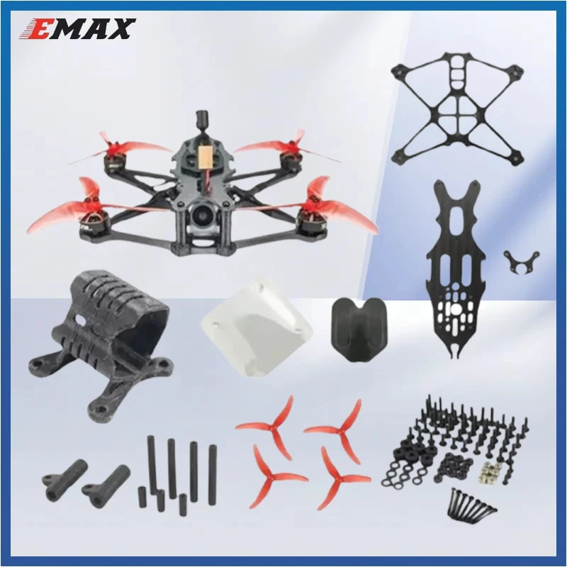 

EMAX Babyhawk II HD Spare Part Replacement Top/Bottom Plate Camera Bracket Camera Mount Hardware Pack Battery Pad Propeller