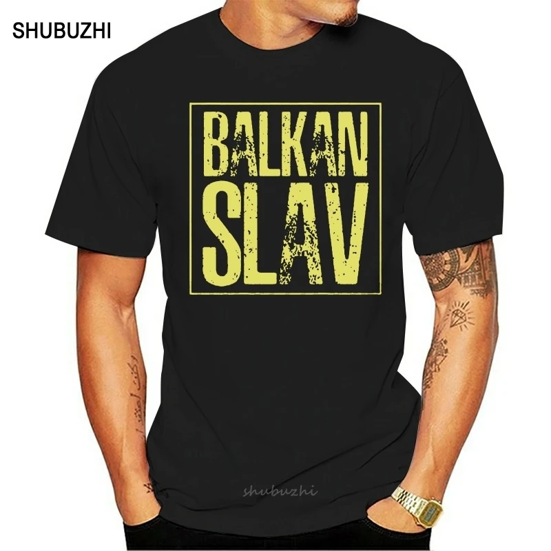 Мужская футболка Balkan slav slavic Croatia Serbia Босания Россия Югославия Футболка с принтом футболки топ