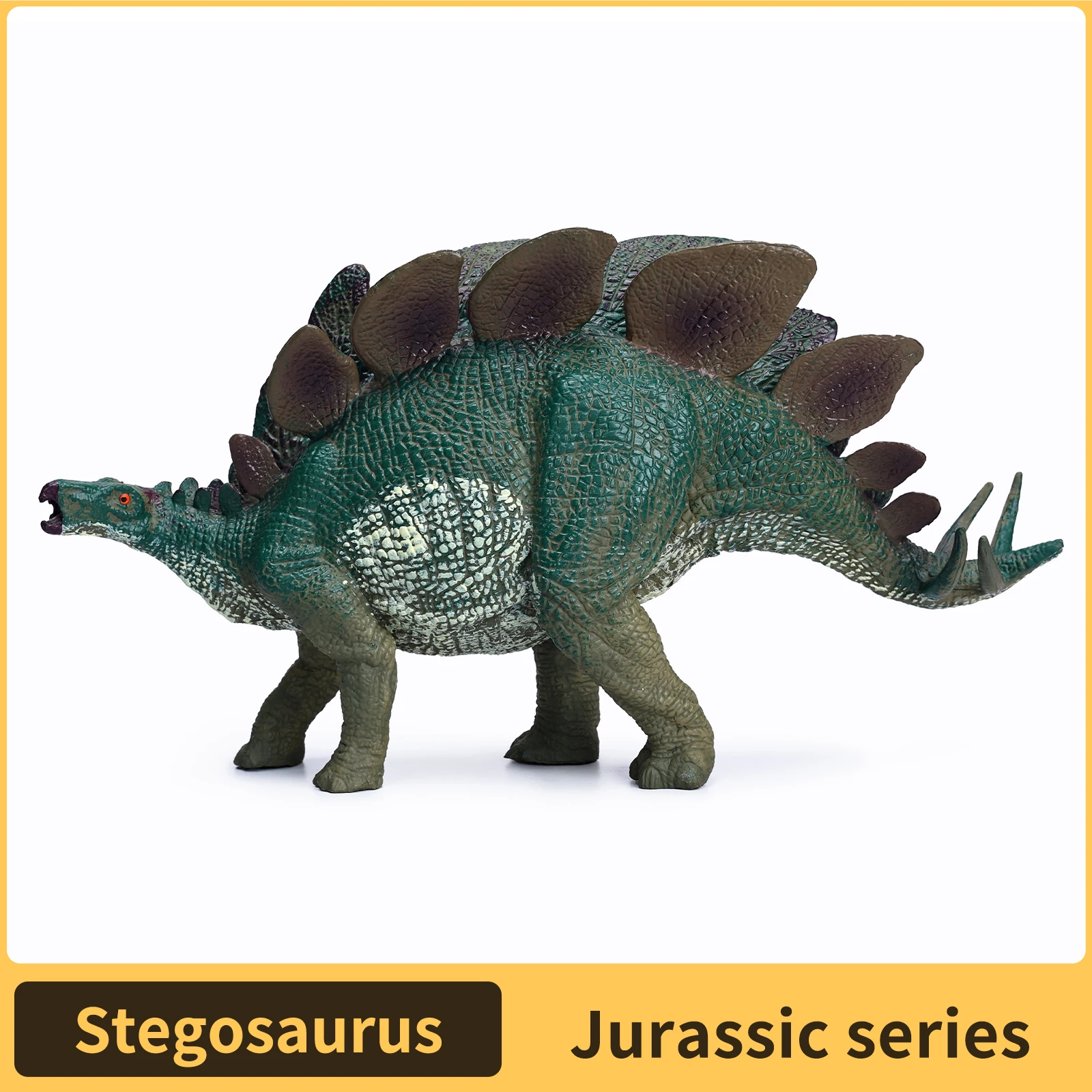 ของเล่นไดโนเสาร์จูราสสิค สเตโกซอรัส ฟิกเกอร์สะสม แอคชั่นฟิกเกอร์สำหรับเด็กชายและเด็กหญิง ของขวัญวันเกิด ของขวัญคริสต์มาส โมเดล