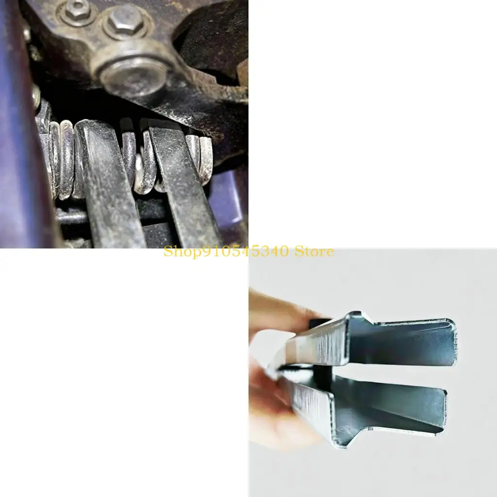 U2JA Adjustable Spring Removal Hand Tool for Vehicle Door Repair, Steel Clamp Tool with Side Knob and Manual Positioning for