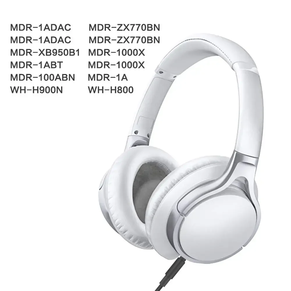 OFC استبدال تمديد كابلات الحبل لسوني WH-1000XM5 WH-1000XM4 WH-1000XM3 WH-1000XM2 MDR-1000X سماعات