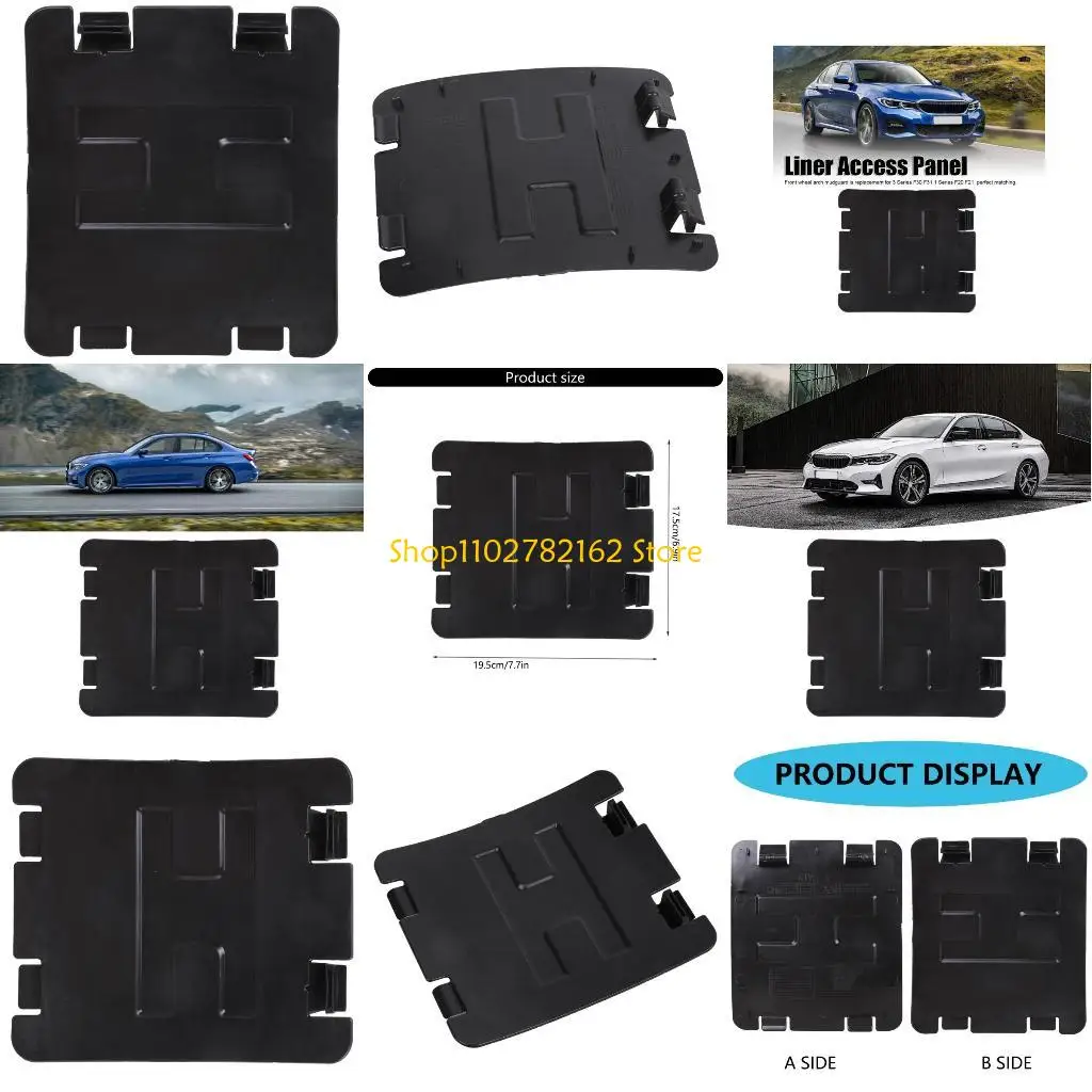 

547B 51717260397 Front Mud Guard Liner Access Panel for F20 F22 F23 F87 F30 F31 F80 F34 F32 F82 F33 F83 Car Maintenance