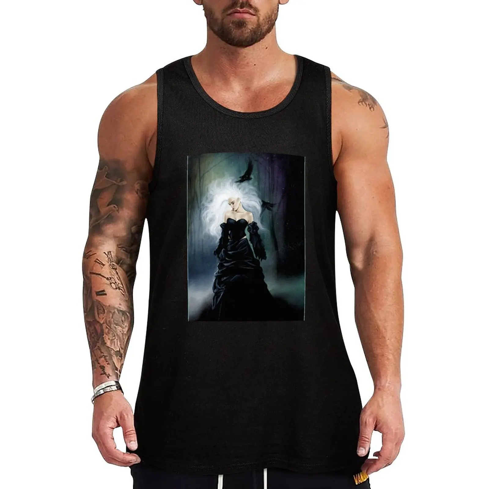 

Light in Darkness Tank Top t-shirt for man anime Men's sleeveless cute tops