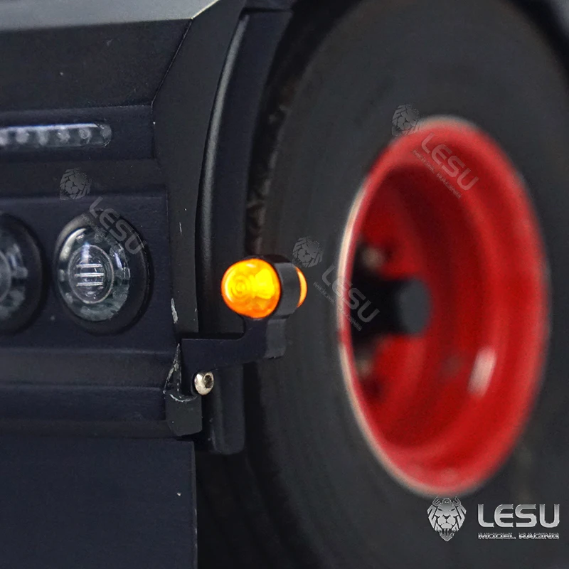 LESU Warning Light Clearance Lamp for 1/14 RC Tractor Truck Hydraulic Dumper Tamiyaya Model MAN Th19140