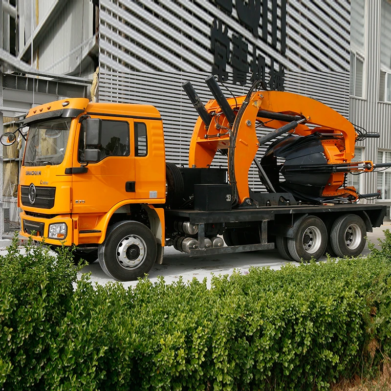 Macchinari forestali fabbricati in Cina Motore Cuscinetto ingranaggi Motore Cambio Macchina per trapianto di alberi Scavatrice per alberi montata su camion con pala