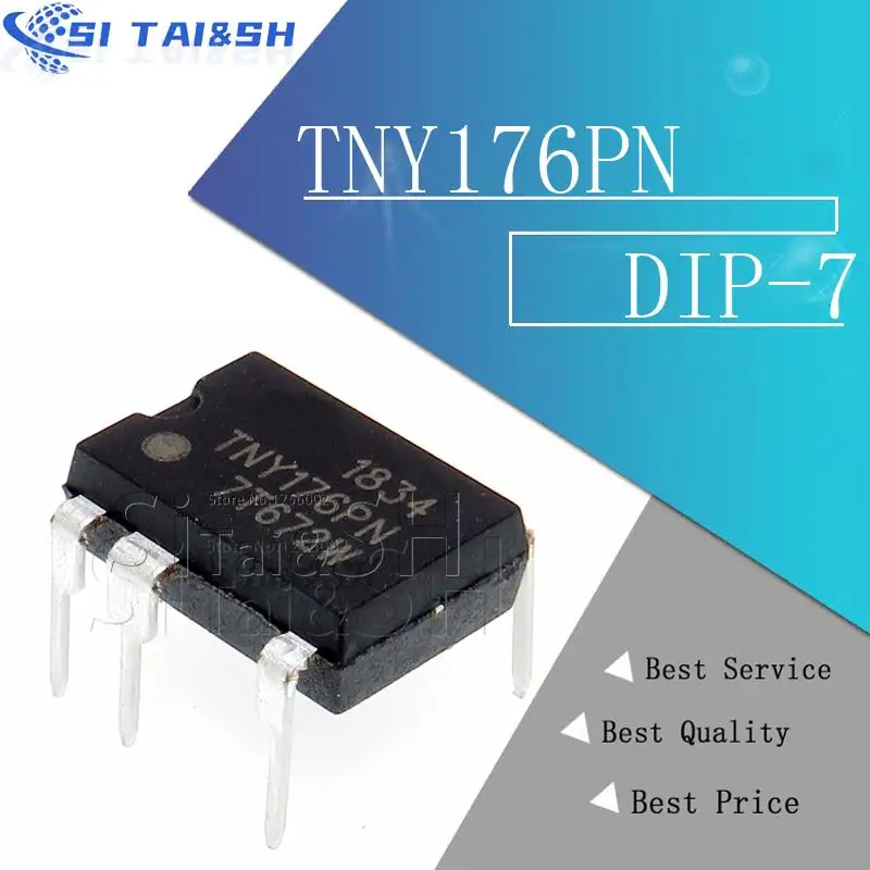 10PCS TNY176PN TNY264PN TNY266PN TNY268PN TNY274PN TNY275PN TNY276PN TNY277PN TNY278PN TNY280PN DIP-7